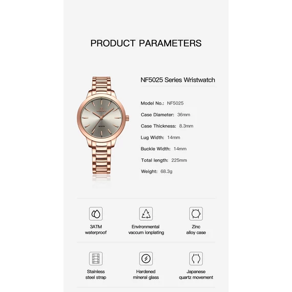 NAVIFORCE SUN Quartz S