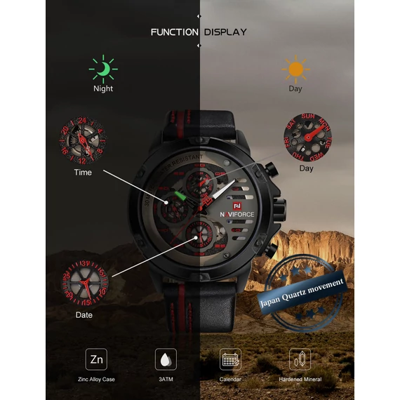 NAVIFORCE PREDATOR Quartz L - NaviForce - NaviForce Magyarország