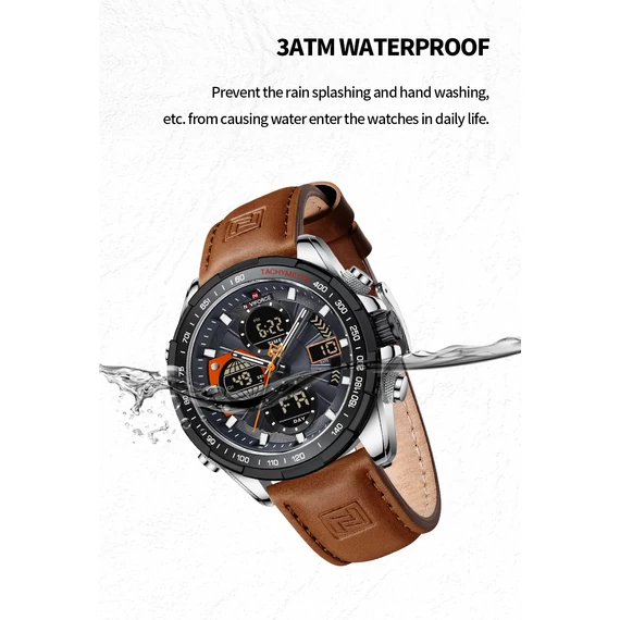  NAVIFORCE EXPLORER Quartz Leather