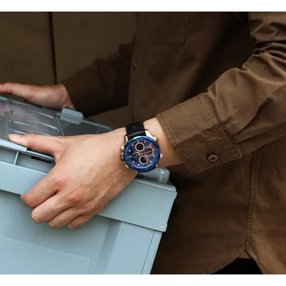 NAVIFORCE EXPLORER Quartz Leather