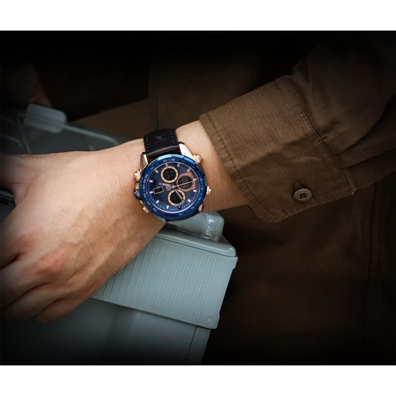 NAVIFORCE EXPLORER Quartz Leather