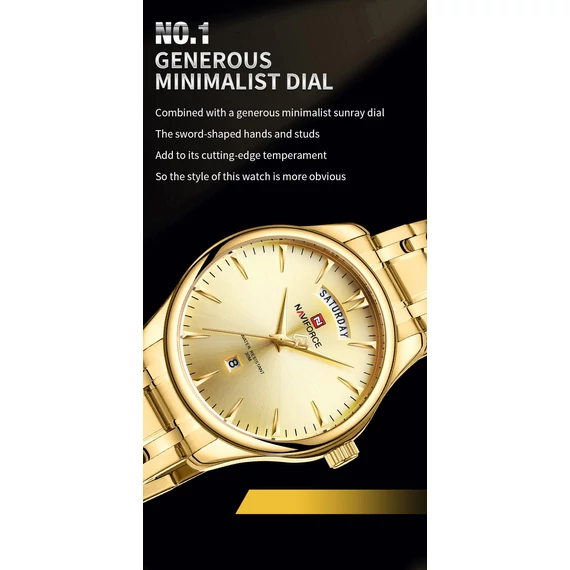 NAVIFORCE DAY-DATE Quartz S