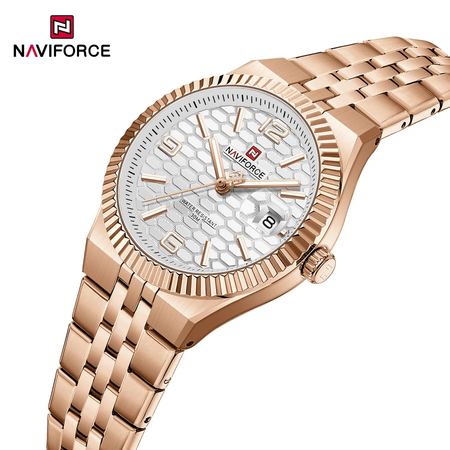 Naviforce Sophie rose gold női karóra részletfotó