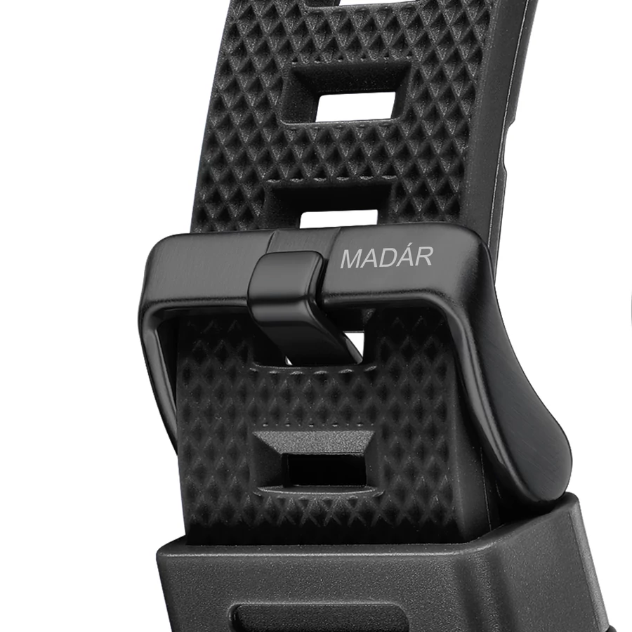 Naviforce x Erdei Zsolt kaucsuk szíj Madár felirattal